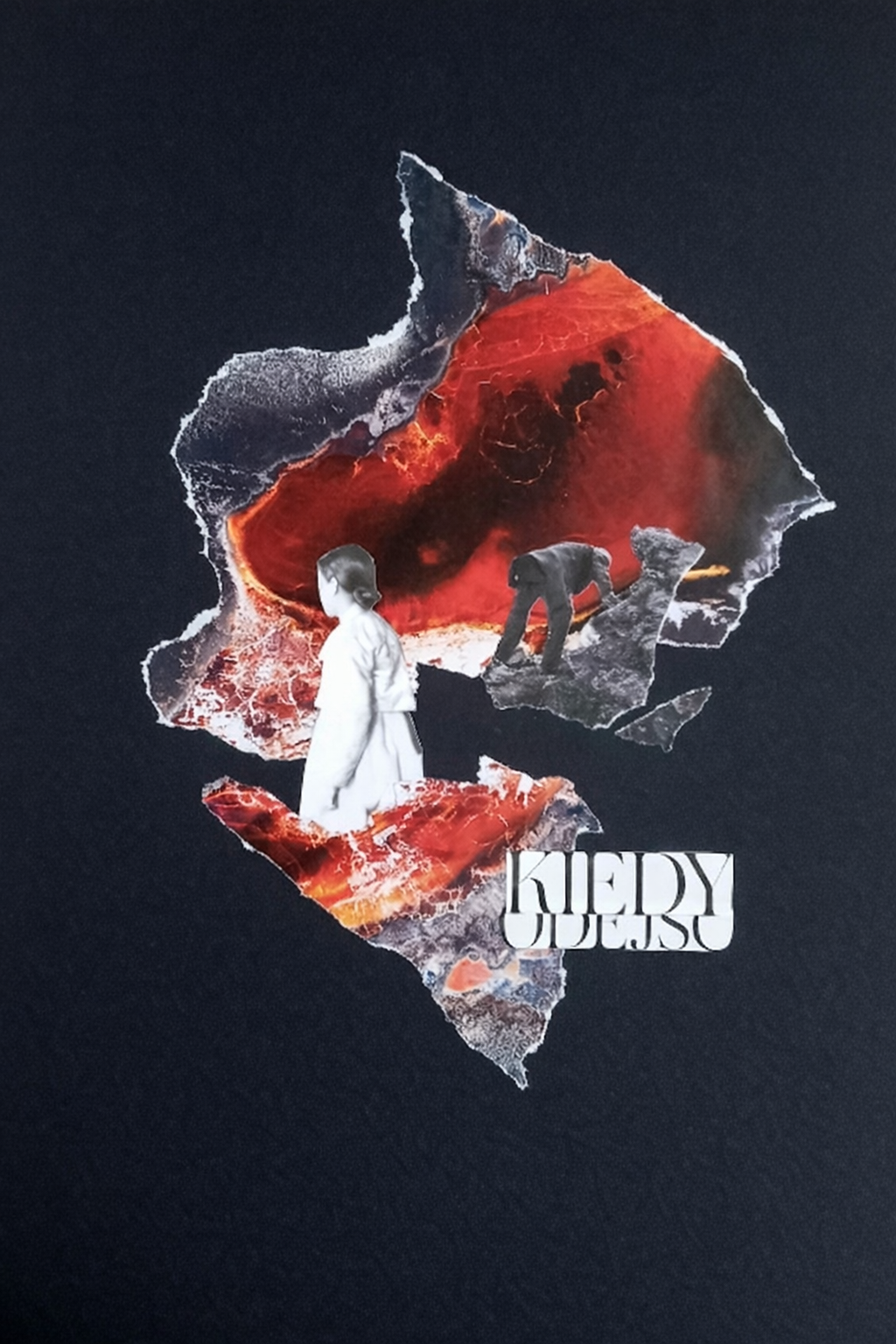 kolaż analogowy Nikoli Kosik