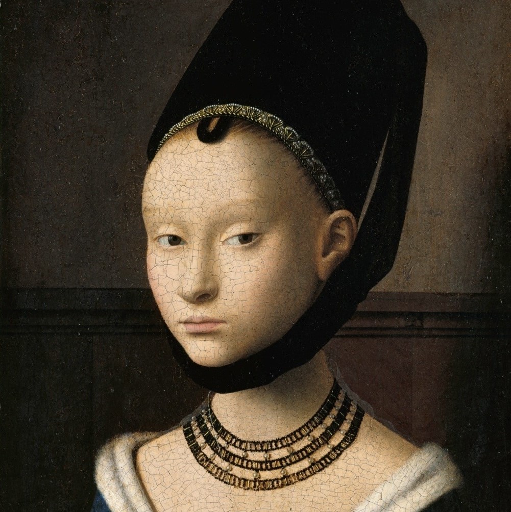 Petrus Christus, Portret młodej kobiety | ok. 1470, Gemäldegalerie, Berlin