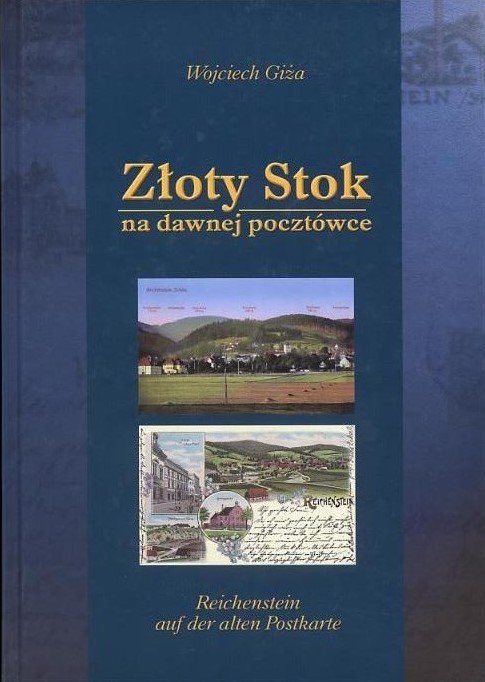 okładka książki o Złotym Stoku na starych pocztówkach