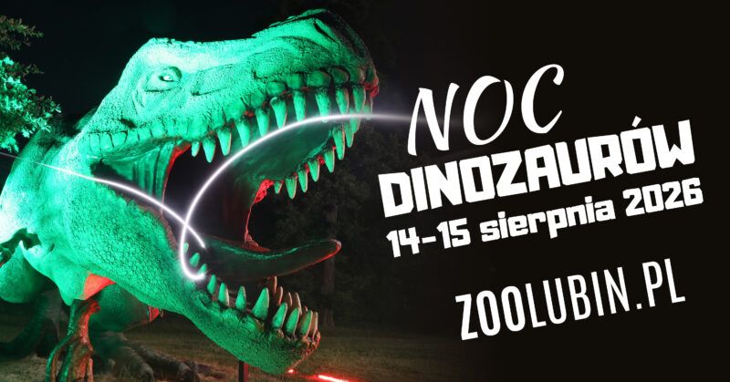 neonowy dinozaur