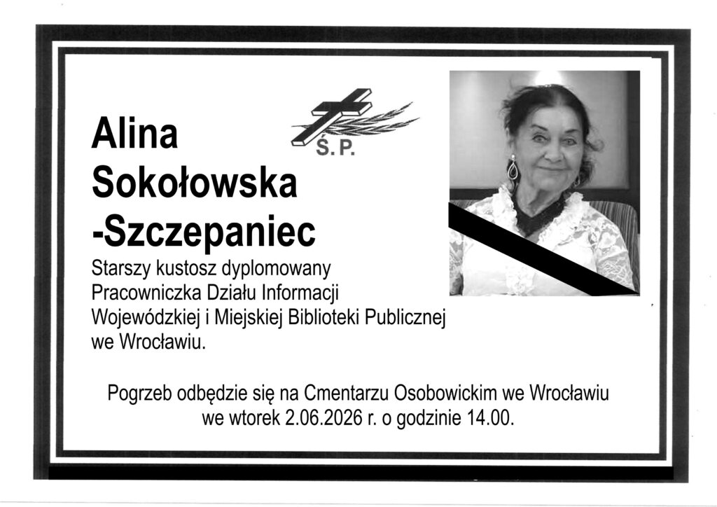 klepsydra informująca o pogrzebie